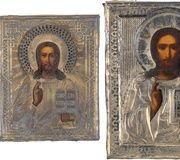 Две маленькие иконы с Образом Божией Матери Казанской (К...