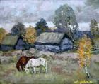 Статуэтка Сарайчики. Холст, масло.…