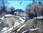 Весна пришла. Холст, масло. 41 х 57 см.