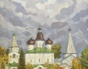 Сия. Зов осенний масло, холст 