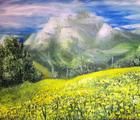 Статуэтка Лето Масло холст 