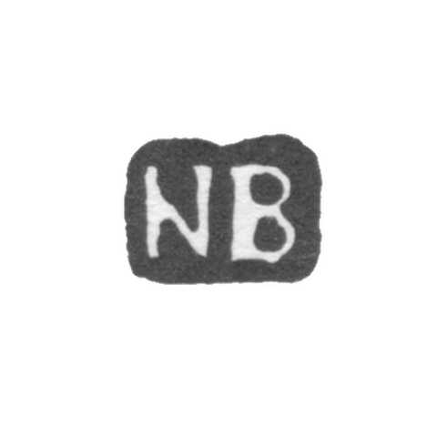Клеймо мастера Бергквист Нильс - Ленинград - инициалы "NB"
