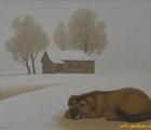 Статуэтка Песнь о собаке Холст, ма…