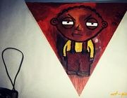 Портрет: Stewie Griffin Масло, холст. 
