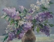 Сирень. Холст, масло. 50 х 45 см