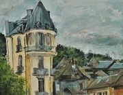 Французский Ля-Бурбуль акрил,холст