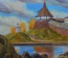 Статуэтка Соловки масло, холст 