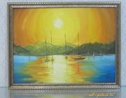 Золотая бухта холст, масло 