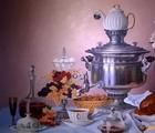 Статуэтка Натюрморт с самоваром Хо…