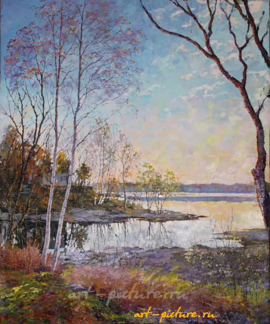 Осенняя радость масло, холст