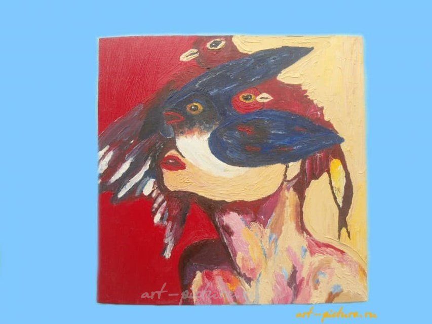 Birds Масло, холст