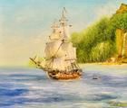 Статуэтка На дальних берегах. масл…