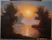 По мотивам Михаила Сатарова масло, холст 