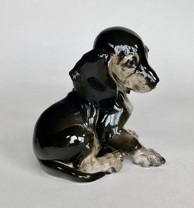 купить Статуэтка "Молодая такса" Rosenthal Германия 1936 год