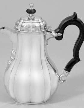 купить Барочный кофейник чашка из серебра