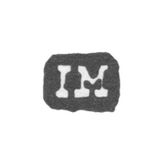Клеймо мастера Манстрем Иоганн Фредерик - Ленинград - инициалы "IM"