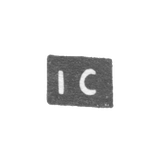 Клеймо мастера Степанов Иван - Орел - инициалы "IC" - 1772-1778 гг.