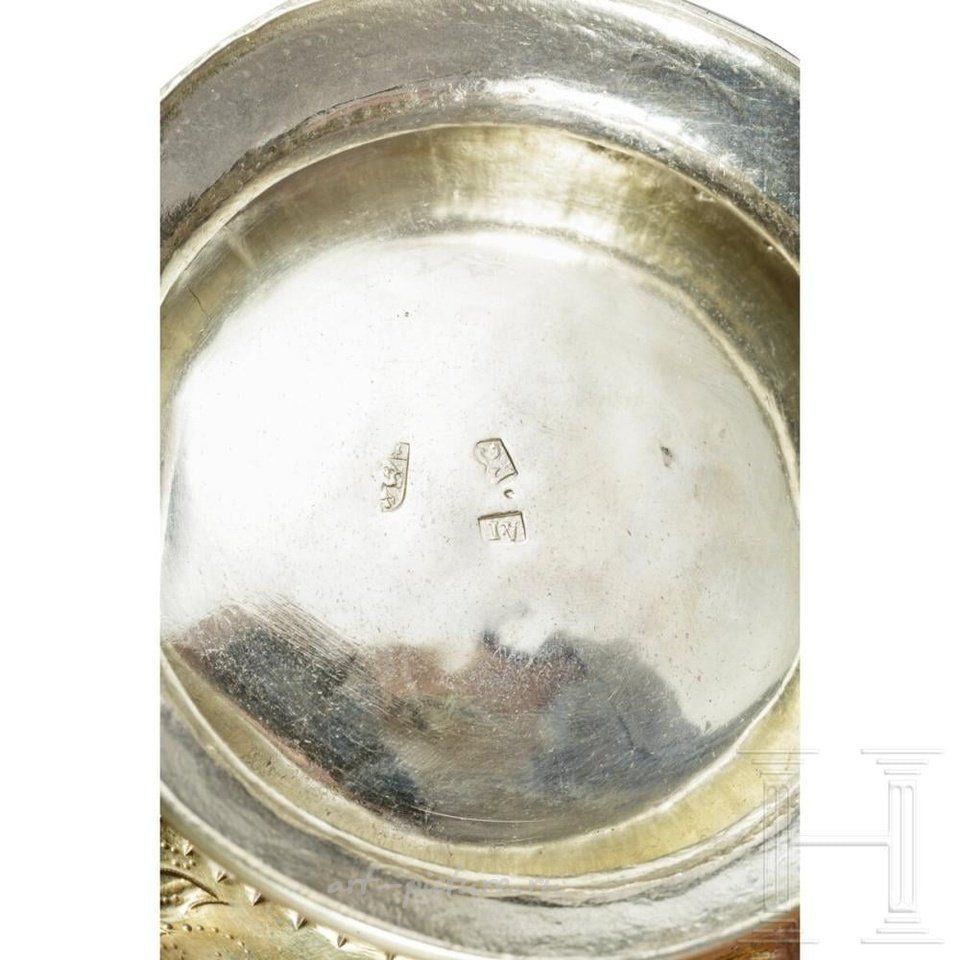 Русское серебро , Русская большая серебряная позолоченная кружка