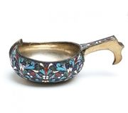 Русский серебряный ковш. Струлев Николай Федорович 1896 год.