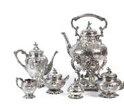 Серебряный ковш в 84 золотника (875 проба),...