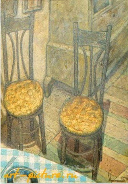 Серия «Женитьба Лиона» - «Далеко за полночь», 101 х 69 см. Холст, масло.