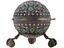 RUSSIAN GILT SILVER CLOISONNE ENAMEL EGG CASKET