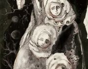 ДЕТИ ЗЕМЛИ (CHILDREN OF EARTH) СМЕШАННАЯ ТЕХНИКА (PAPER, MIXED TECHNIQUE) 