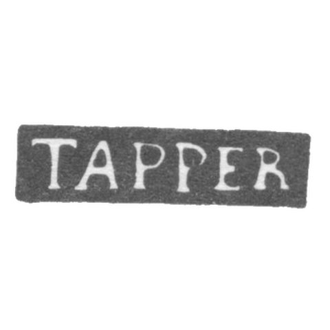 Клеймо мастера Таппер Генрих - Ленинград - инициалы "TAPPER"