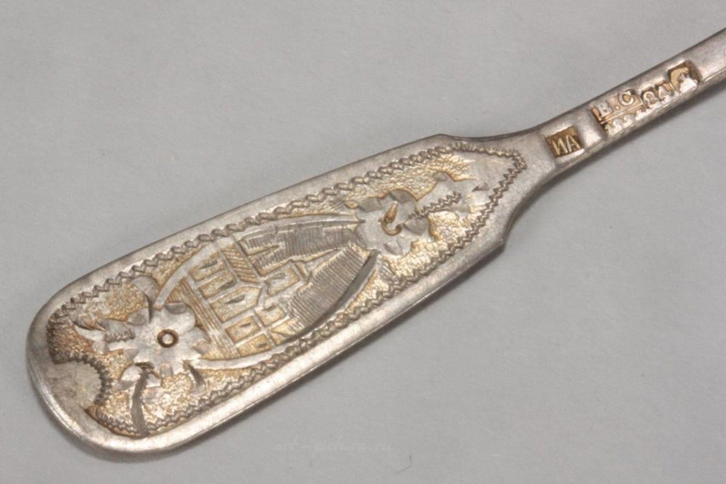 Русское серебро , Русские серебряные ложки.