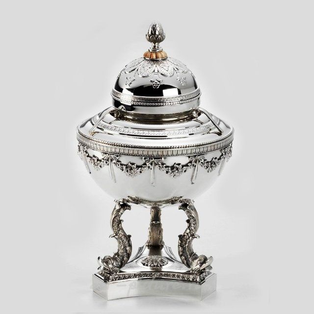 Фаберже Икорница Дельфин  Faberge