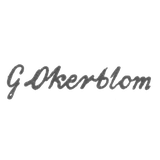 Клеймо мастера Окерблом Густав Магнус - Ленинград - инициалы "G Okerblom"