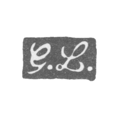 Клеймо мастера Линдгрен Густав - Ленинград - инициалы "G.L."