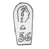 Клеймо окружных пробирных управлений 1908-1926 гг.