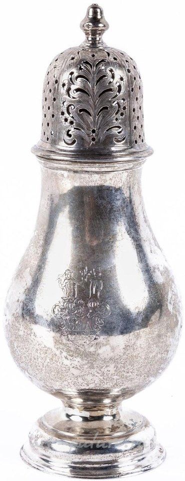 Русское серебро , Серебряная  солонка