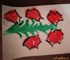 Статуэтка "Цветы" Акварель 