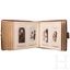 Velvet-covered photo album