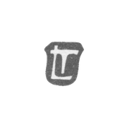 Клеймо мастера Техель Лоренц - Таллин - инициалы "LT" - 1571-1592 гг.