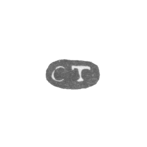 Клеймо мастера Теппонен Кристиан - Ленинград - инициалы "CT"