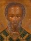 St. Nicholas of Myra depicted on a large and exquisite icon