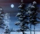 Статуэтка Лунная ночь масло, холст 
