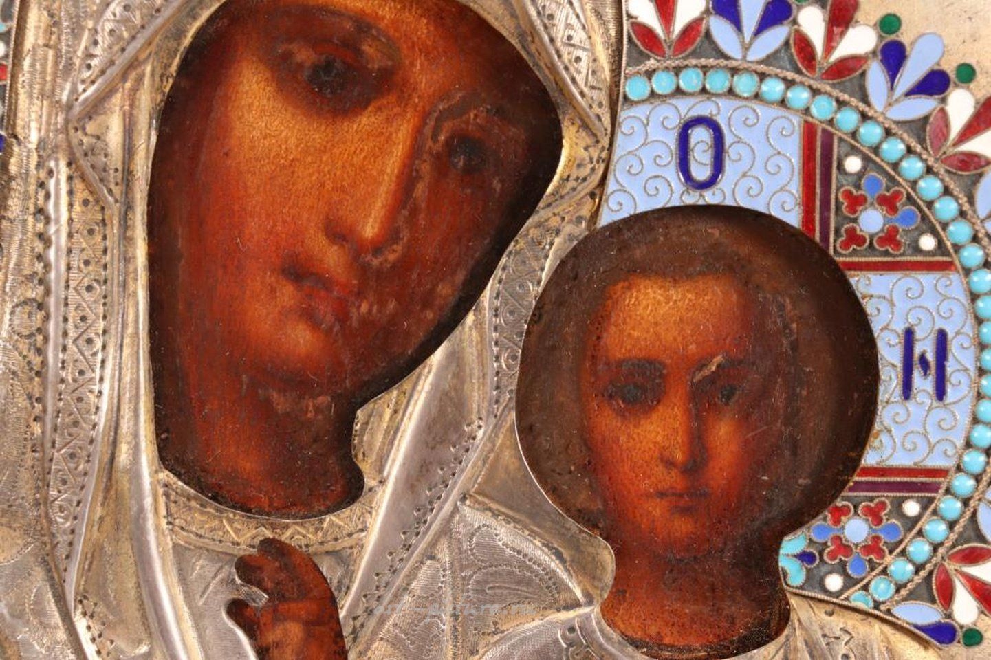 Русское серебро , Русская серебряная икона начала XX века