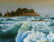 Дыхание моря холст масло 