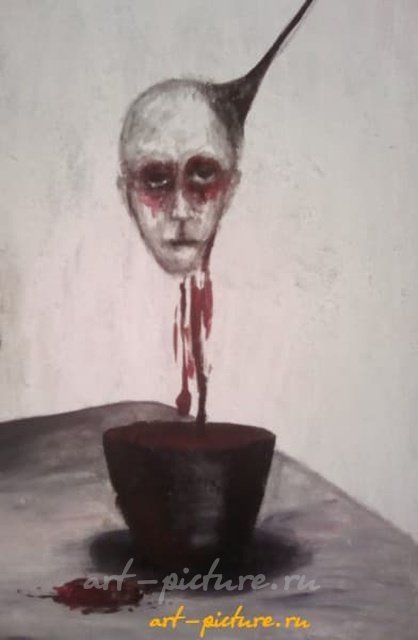 Кофе? ДВП,акриловые краски