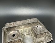 Чернильный прибор, 1752 год Россия Санкт-Петербург, принадлежащий русской императрице Елизавете Петровне Романовой (из дворца)