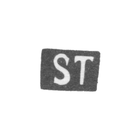 Клеймо неизвестного мастера Киева - инициалы "ST" - 18 век