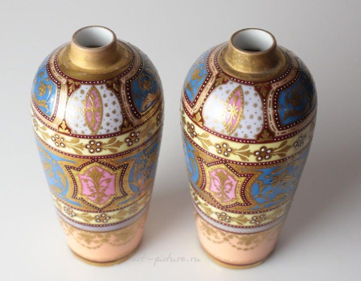 Royal Vienna , Royal Vienna вазы с мифологическими сценами