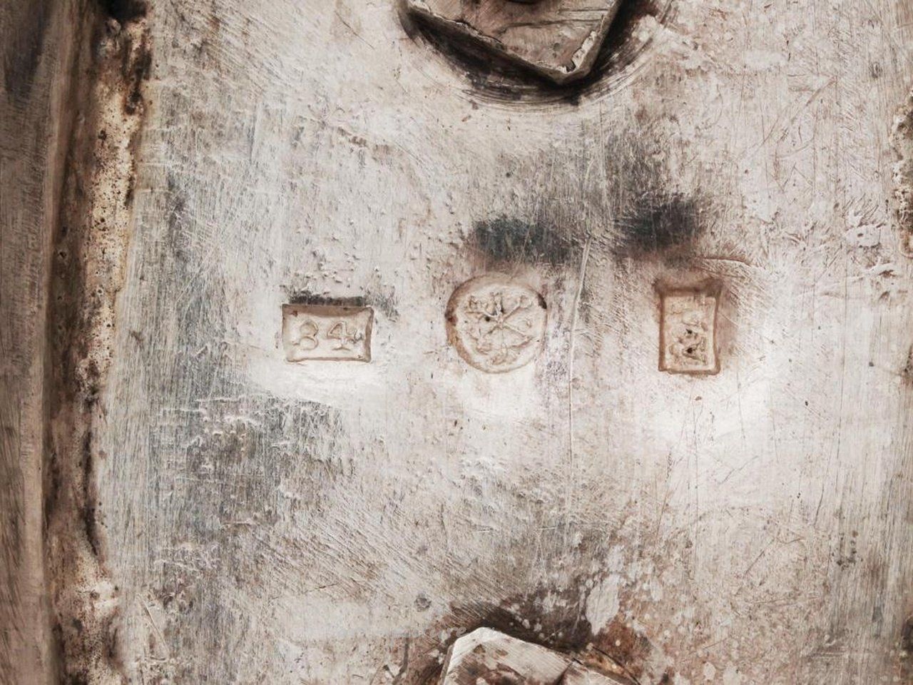 Русское серебро , Корзина из российского императорского серебра.