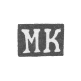 Клеймо мастера Кривоногов Михаил Васильев - Ярославль - инициалы "МК" - 1820-1850 гг.