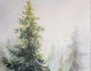 Утро Акварель 