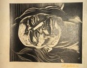 La madre de Chile ксилография 
